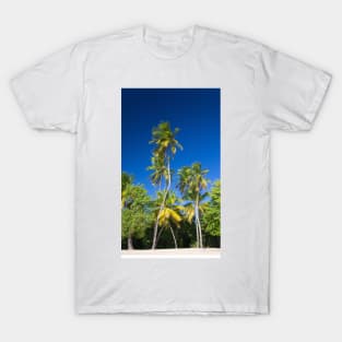 Coconut Palms on Tropical Island T-Shirt